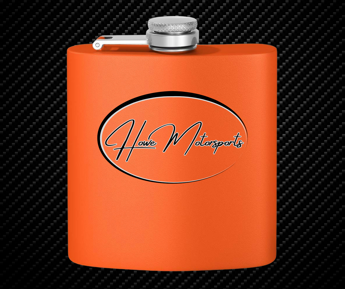 Flask - Howe Motorsports Logo Stainless Steel 6oz